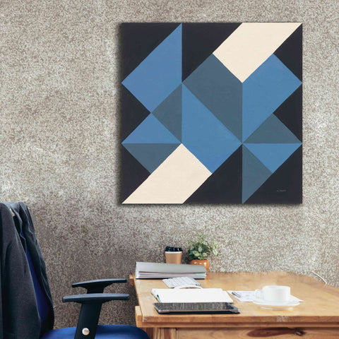 Image of 'Triangles I' by Mike Schick, Giclee Canvas Wall Art,37x37