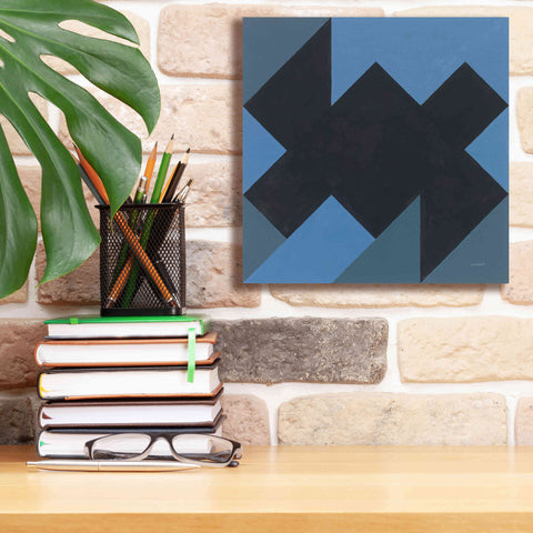 Image of 'Triangles II' by Mike Schick, Giclee Canvas Wall Art,12x12