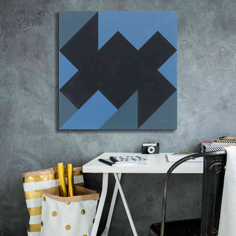 Image of 'Triangles II' by Mike Schick, Giclee Canvas Wall Art,26x26
