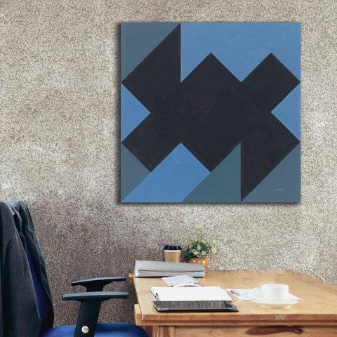 Image of 'Triangles II' by Mike Schick, Giclee Canvas Wall Art,37x37