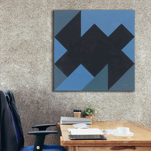 'Triangles II' by Mike Schick, Giclee Canvas Wall Art,37x37