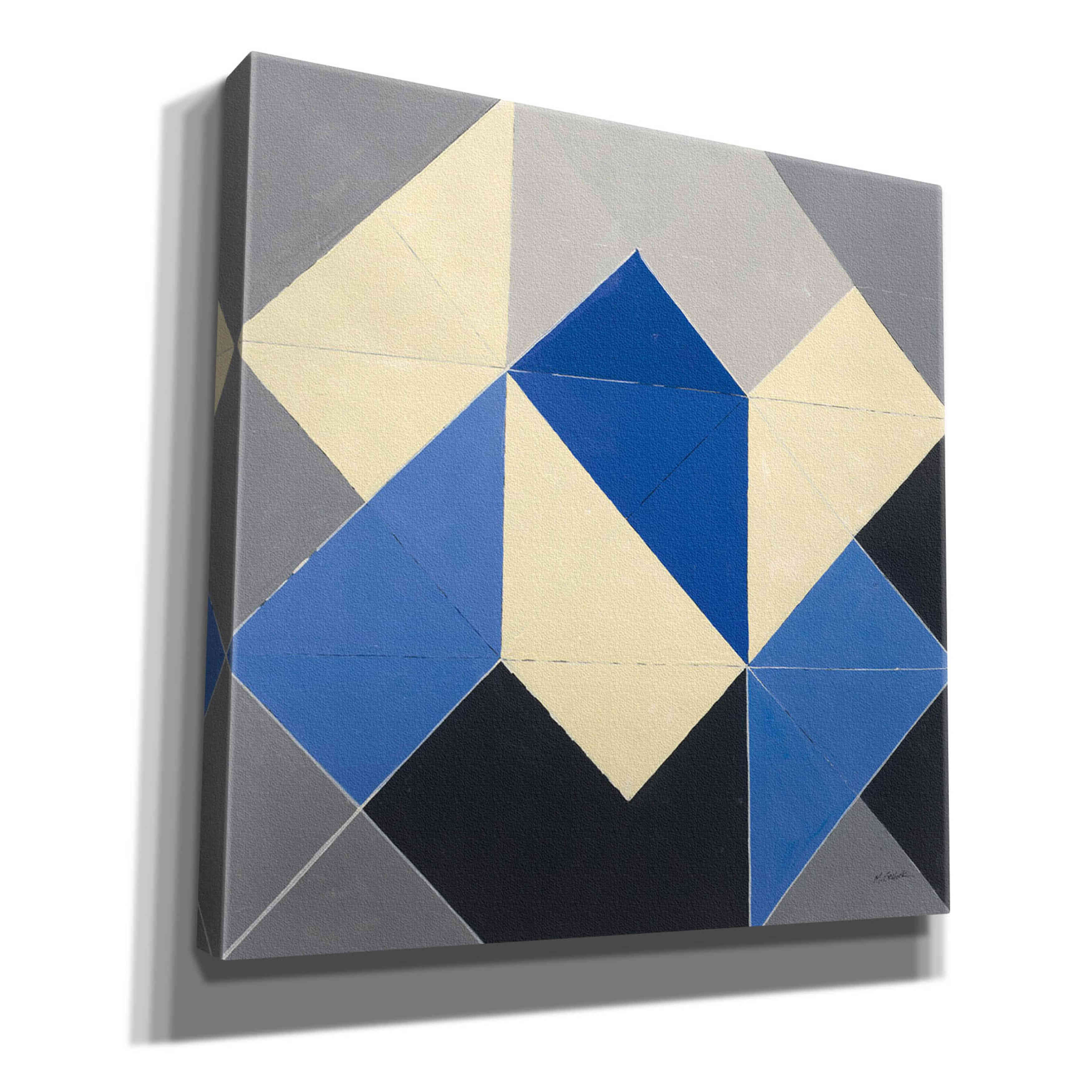 'Triangles IV' by Mike Schick, Giclee Canvas Wall Art