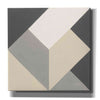 'Triangles I Neutral Crop' by Mike Schick, Giclee Canvas Wall Art