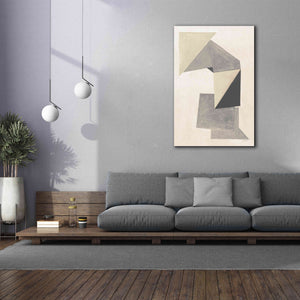 'Paper Trail Neutral' by Mike Schick, Giclee Canvas Wall Art,40 x 60