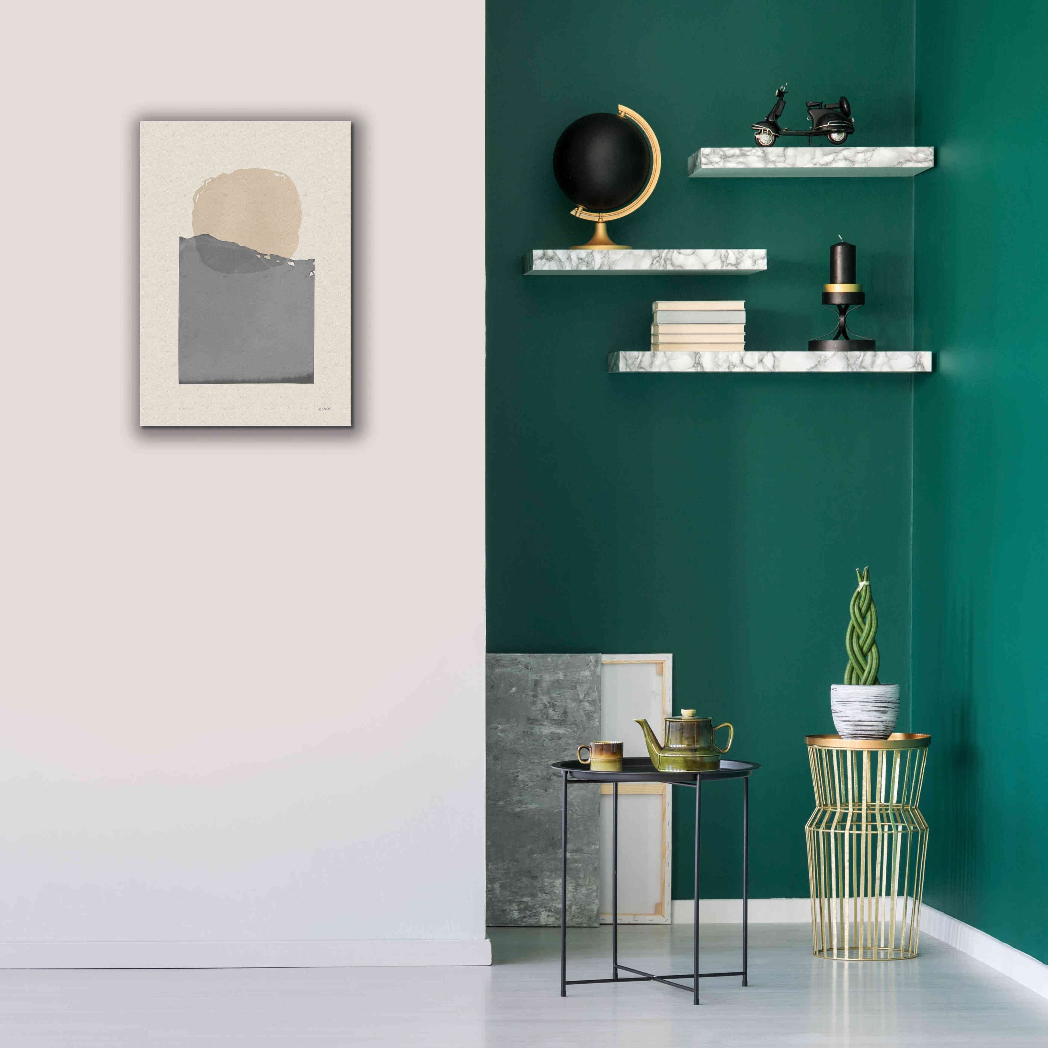 'Buoyant Neutral' by Mike Schick, Giclee Canvas Wall Art,18 x 26