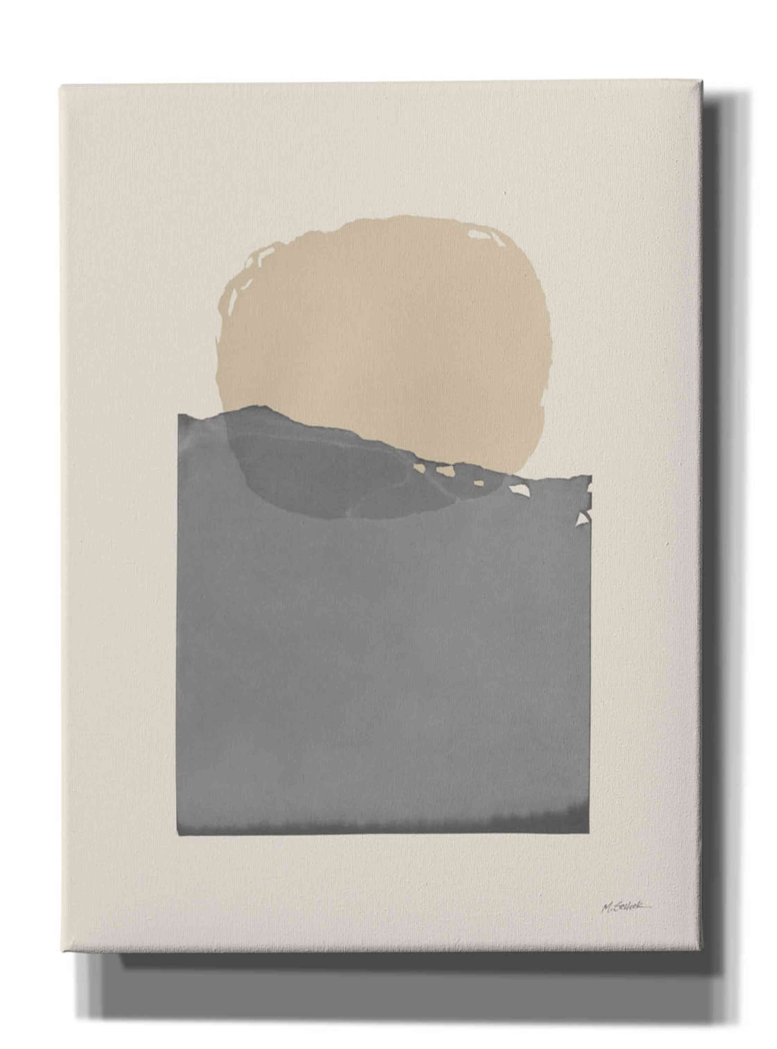 'Buoyant Neutral' by Mike Schick, Giclee Canvas Wall Art