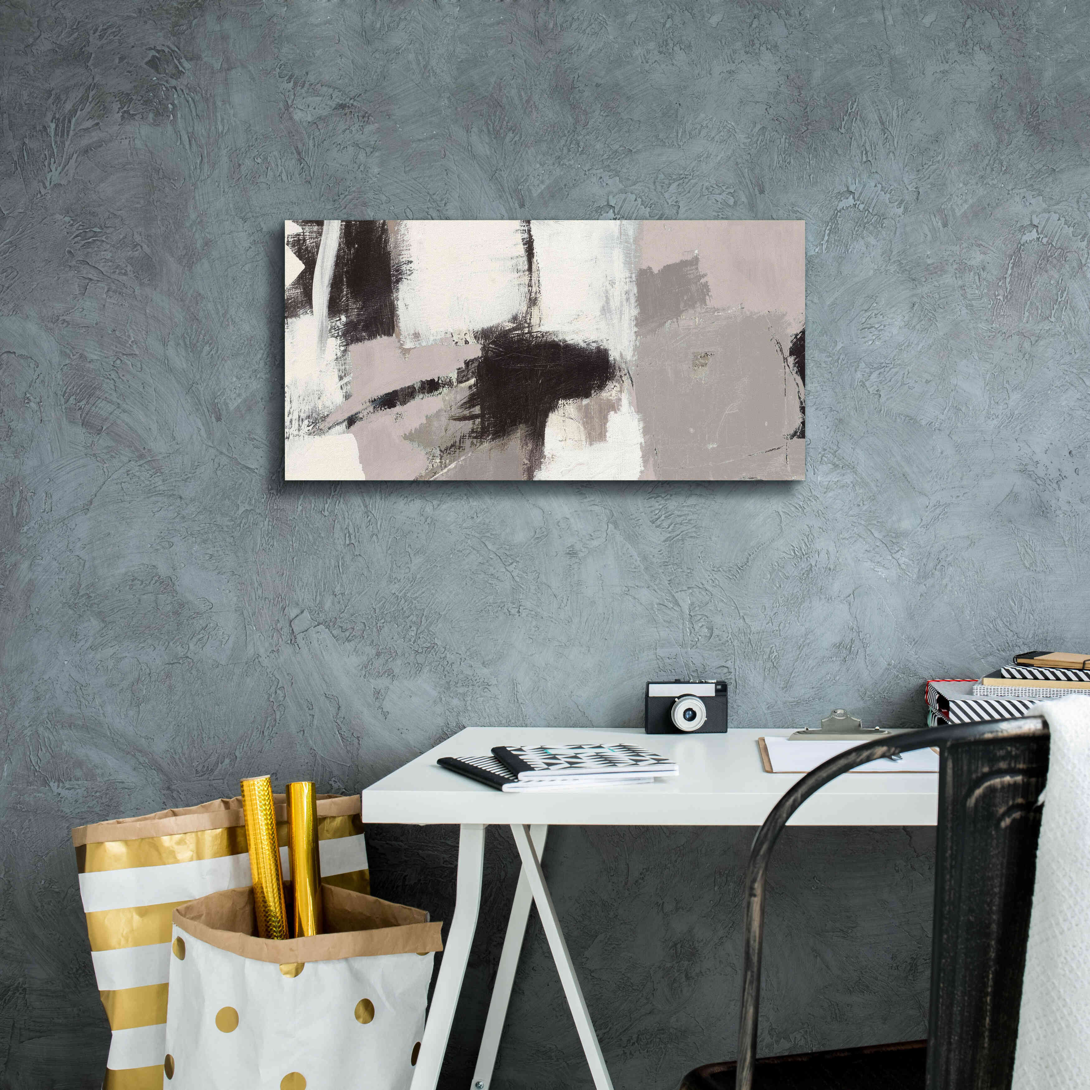 'Catalina I Neutral Crop' by Mike Schick, Giclee Canvas Wall Art,24 x 12