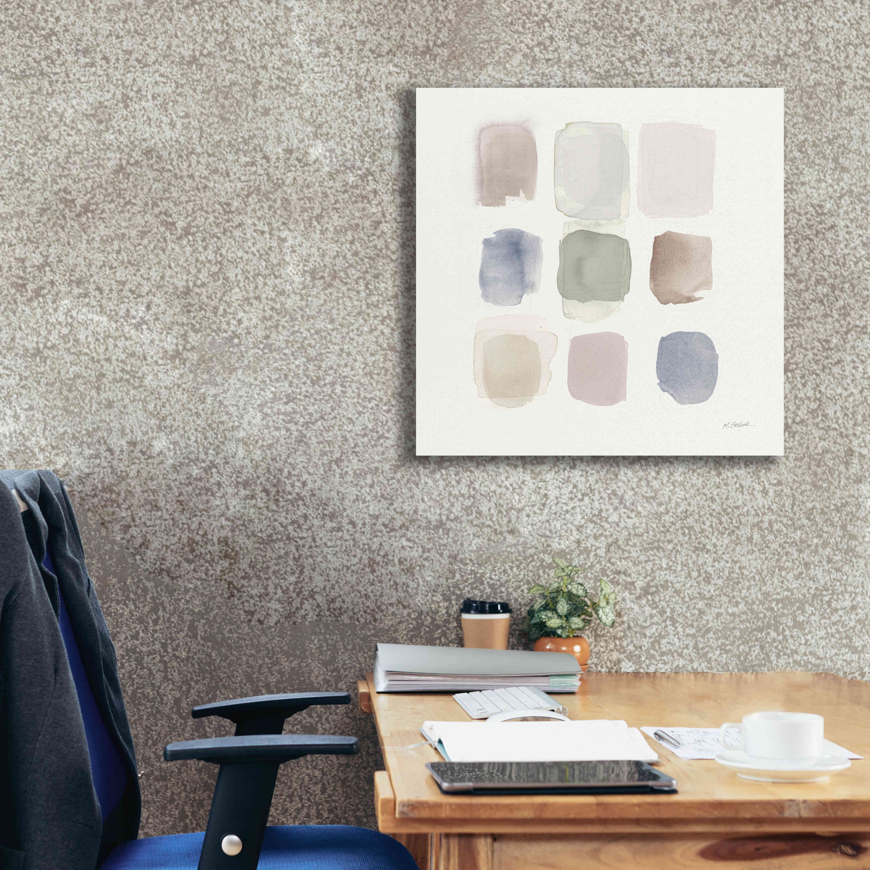 'Natural Haze' by Mike Schick, Giclee Canvas Wall Art,26x26