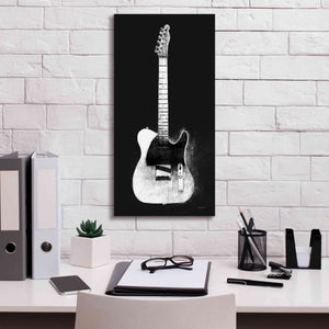 'Garage Band I Wb' by Mike Schick, Giclee Canvas Wall Art,12 x 24
