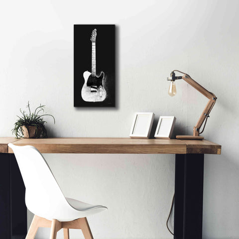 Image of 'Garage Band I Wb' by Mike Schick, Giclee Canvas Wall Art,12 x 24