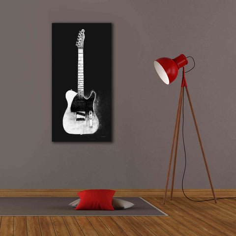 Image of 'Garage Band I Wb' by Mike Schick, Giclee Canvas Wall Art,20 x 40