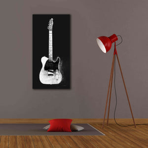 'Garage Band I Wb' by Mike Schick, Giclee Canvas Wall Art,20 x 40