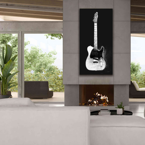 Image of 'Garage Band I Wb' by Mike Schick, Giclee Canvas Wall Art,30 x 60