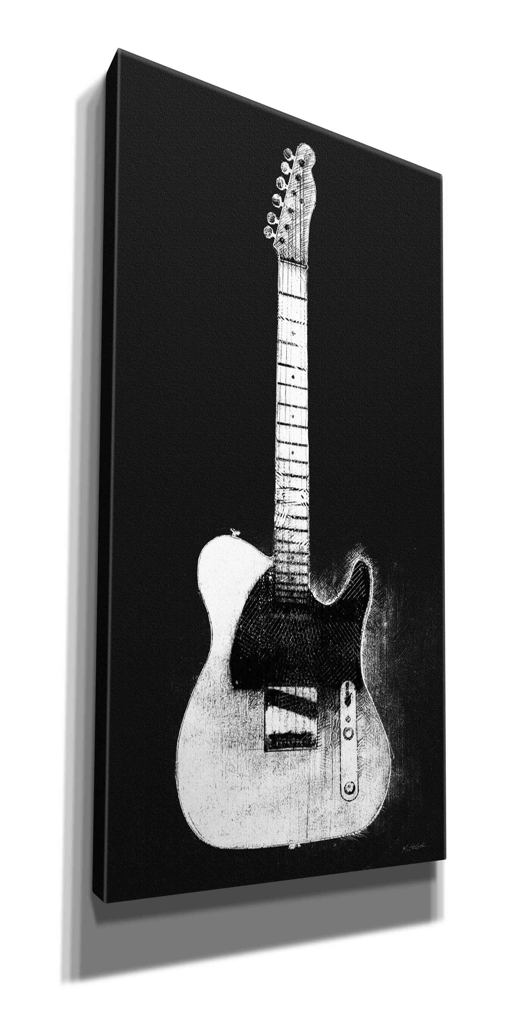 'Garage Band I Wb' by Mike Schick, Giclee Canvas Wall Art