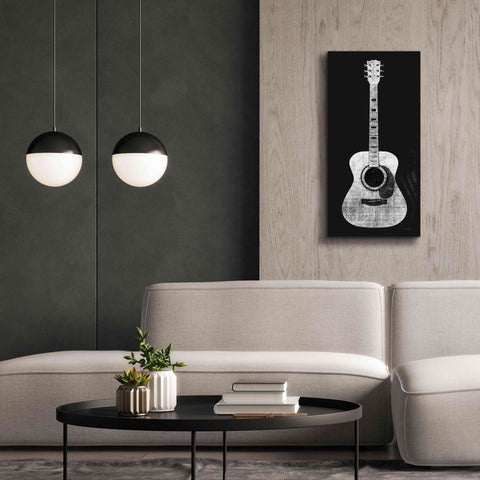 Image of 'Garage Band II Wb' by Mike Schick, Giclee Canvas Wall Art,20 x 40