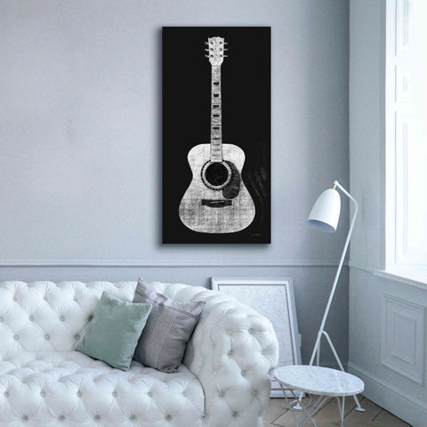 Image of 'Garage Band II Wb' by Mike Schick, Giclee Canvas Wall Art,30 x 60