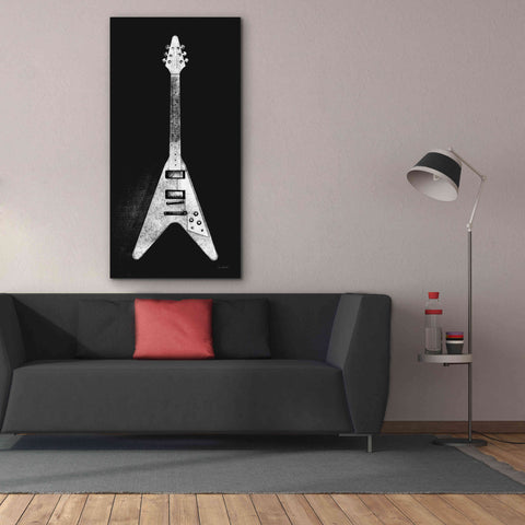 Image of 'Garage Band III Wb' by Mike Schick, Giclee Canvas Wall Art,30 x 60