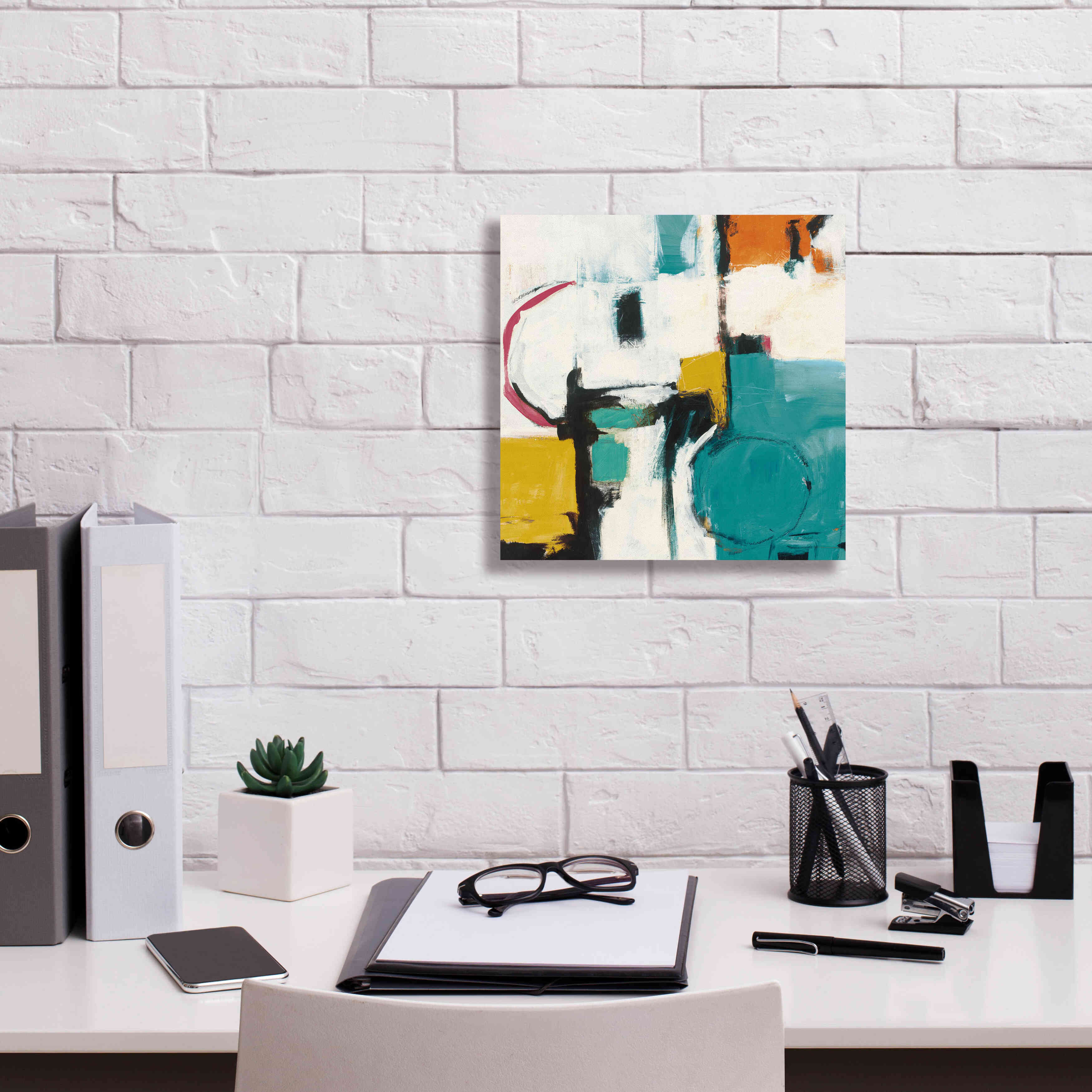 'Catalina II Pink' by Mike Schick, Giclee Canvas Wall Art,12x12