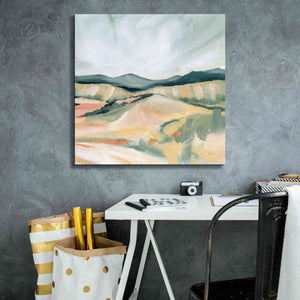 'Vermillion Landscape II' by Katrina Pete, Giclee Canvas Wall Art,26x26