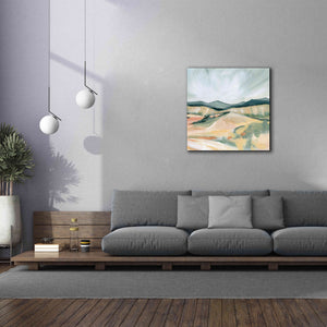 'Vermillion Landscape II' by Katrina Pete, Giclee Canvas Wall Art,37x37