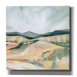 'Vermillion Landscape II' by Katrina Pete, Giclee Canvas Wall Art