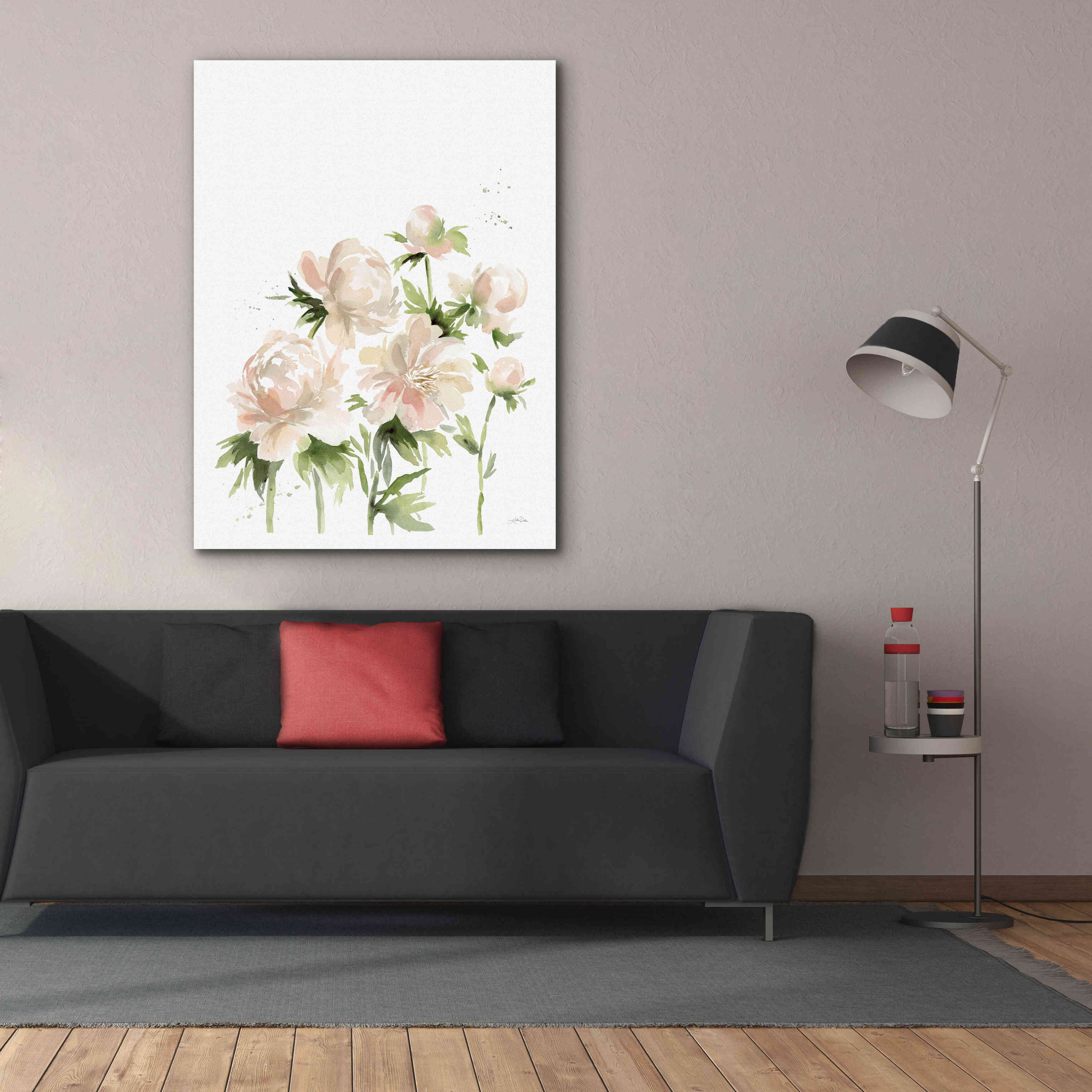 'Peonies I' by Katrina Pete, Giclee Canvas Wall Art,40x54