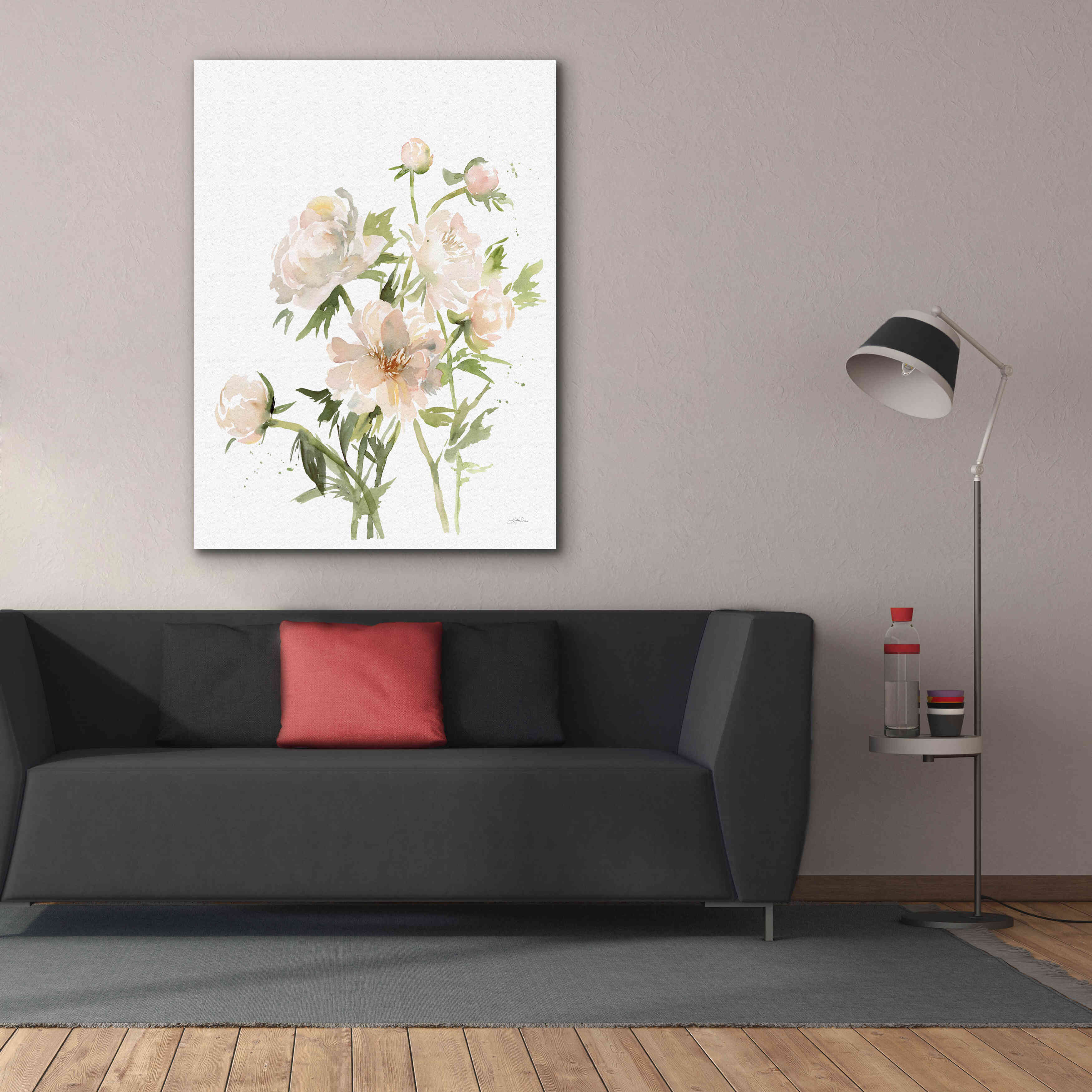 'Peonies II' by Katrina Pete, Giclee Canvas Wall Art,40x54