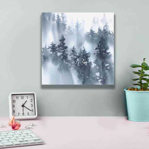 Image of 'Misty Forest I' by Katrina Pete, Giclee Canvas Wall Art,12x12