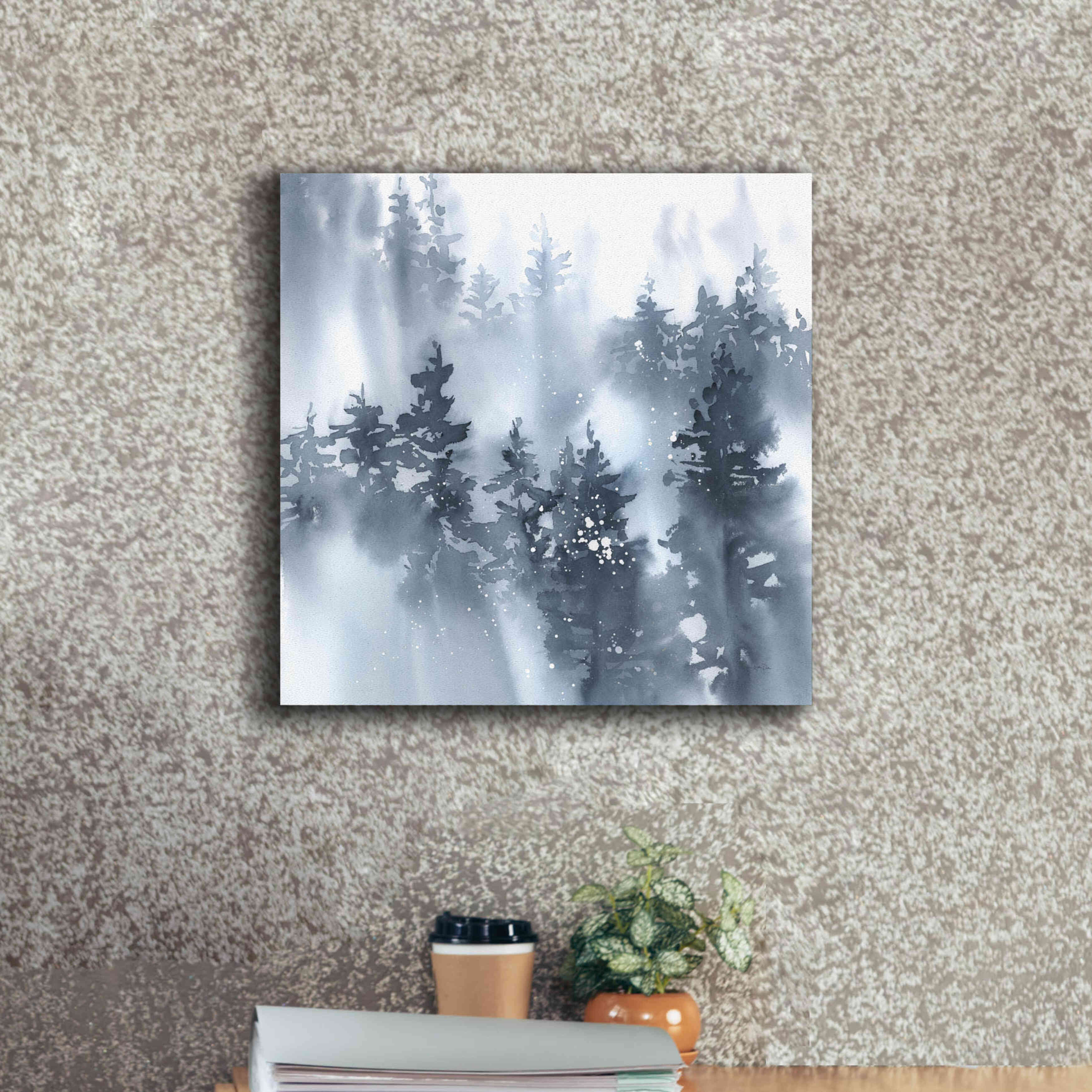 'Misty Forest I' by Katrina Pete, Giclee Canvas Wall Art,18x18