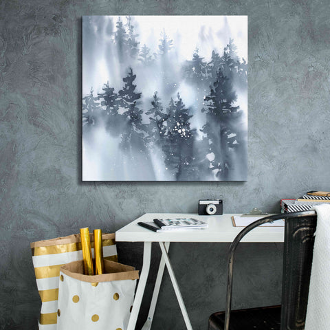 Image of 'Misty Forest I' by Katrina Pete, Giclee Canvas Wall Art,26x26