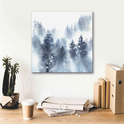 Image of 'Misty Forest II' by Katrina Pete, Giclee Canvas Wall Art,18x18