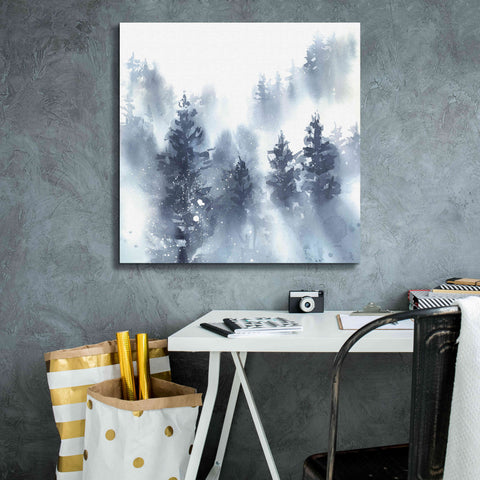 Image of 'Misty Forest II' by Katrina Pete, Giclee Canvas Wall Art,26x26