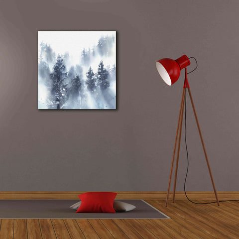 Image of 'Misty Forest II' by Katrina Pete, Giclee Canvas Wall Art,26x26