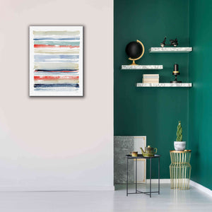 'Nautical Stripes' by Katrina Pete, Giclee Canvas Wall Art,26x34