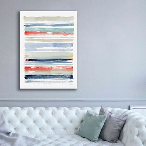 'Nautical Stripes' by Katrina Pete, Giclee Canvas Wall Art,40x54