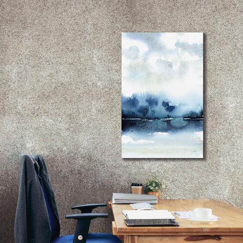 Image of 'Deep Blue Lake' by Katrina Pete, Giclee Canvas Wall Art,26x40