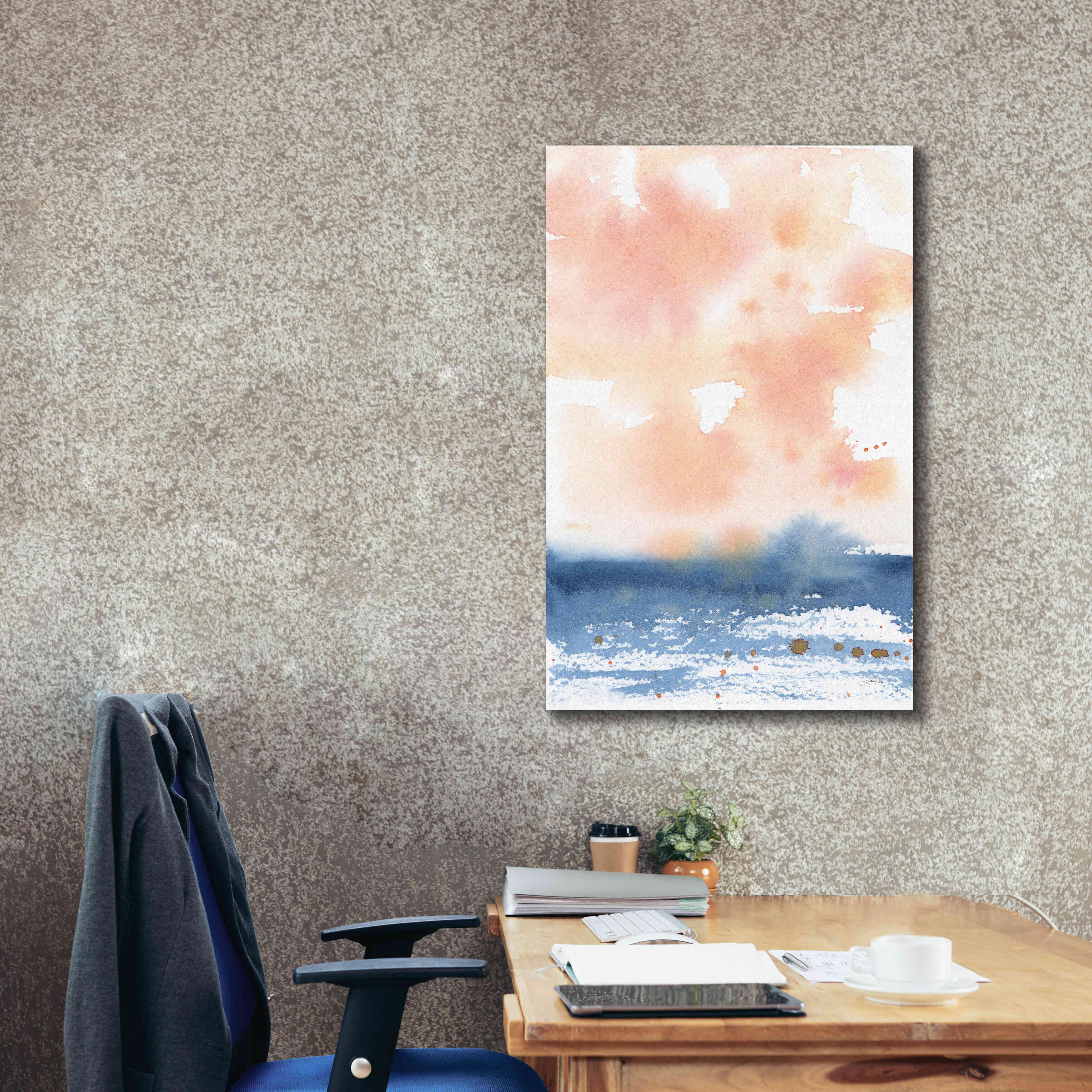 'Sunrise Seascape I' by Katrina Pete, Giclee Canvas Wall Art,26x40
