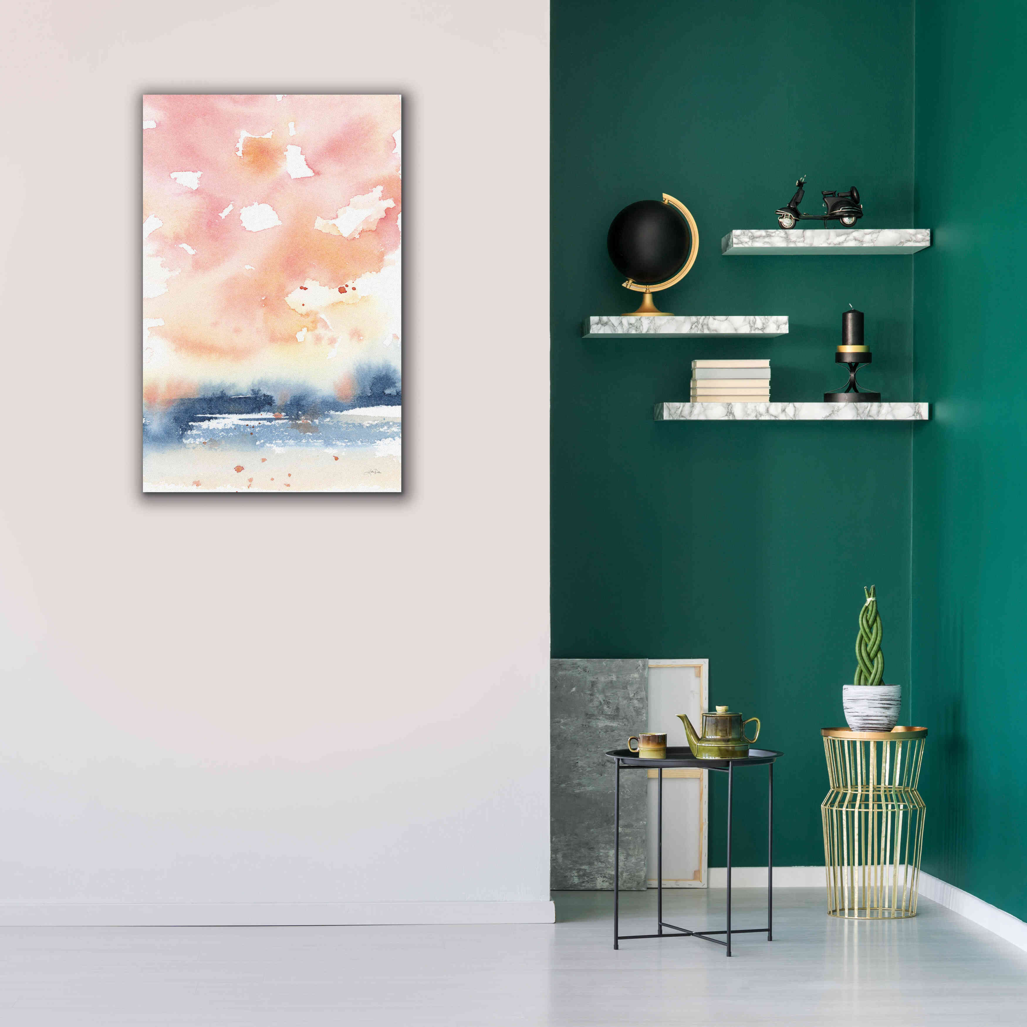 'Sunrise Seascape II' by Katrina Pete, Giclee Canvas Wall Art,26x40