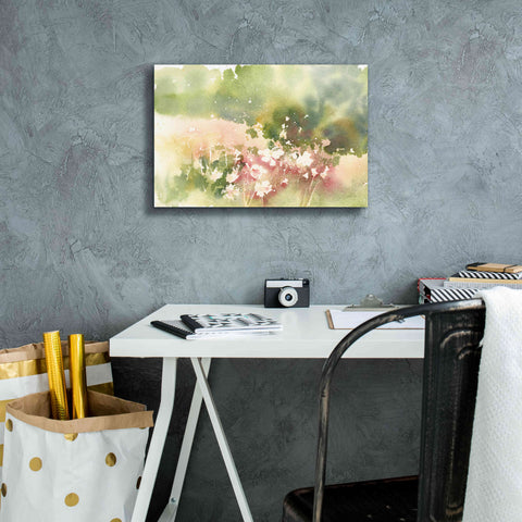 Image of 'Floral Field' by Katrina Pete, Giclee Canvas Wall Art,18x12