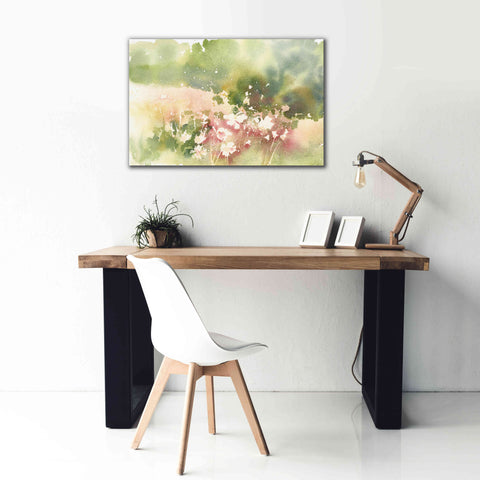 Image of 'Floral Field' by Katrina Pete, Giclee Canvas Wall Art,40x26