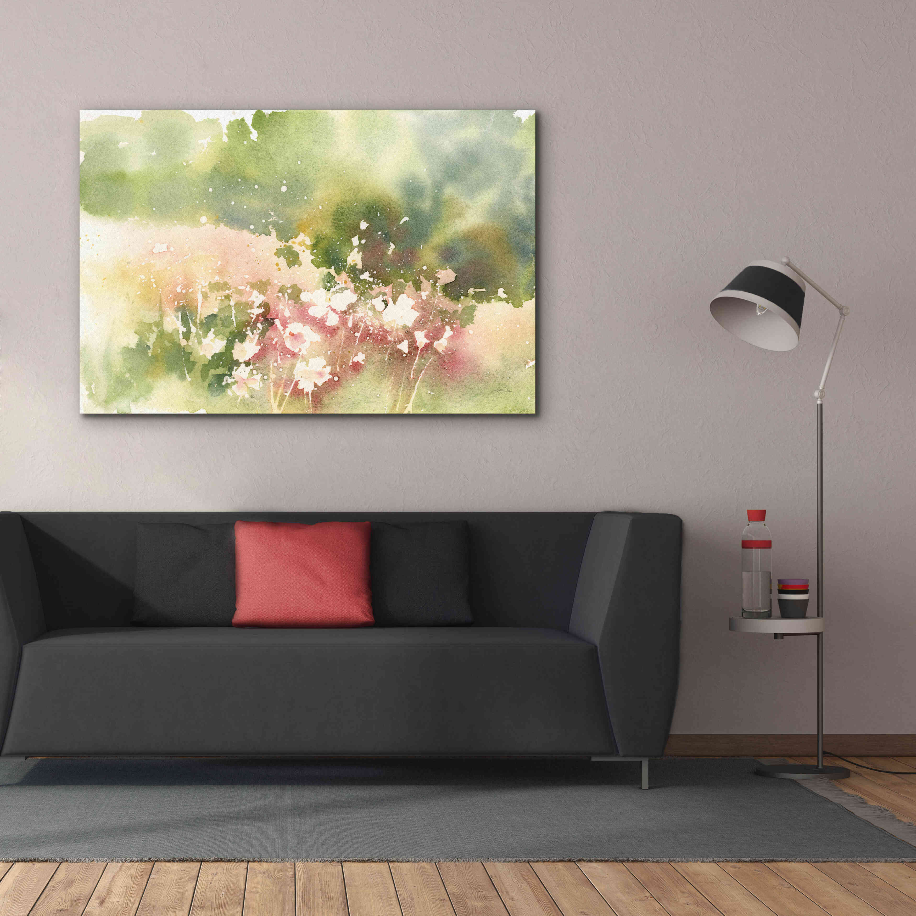 'Floral Field' by Katrina Pete, Giclee Canvas Wall Art,60x40