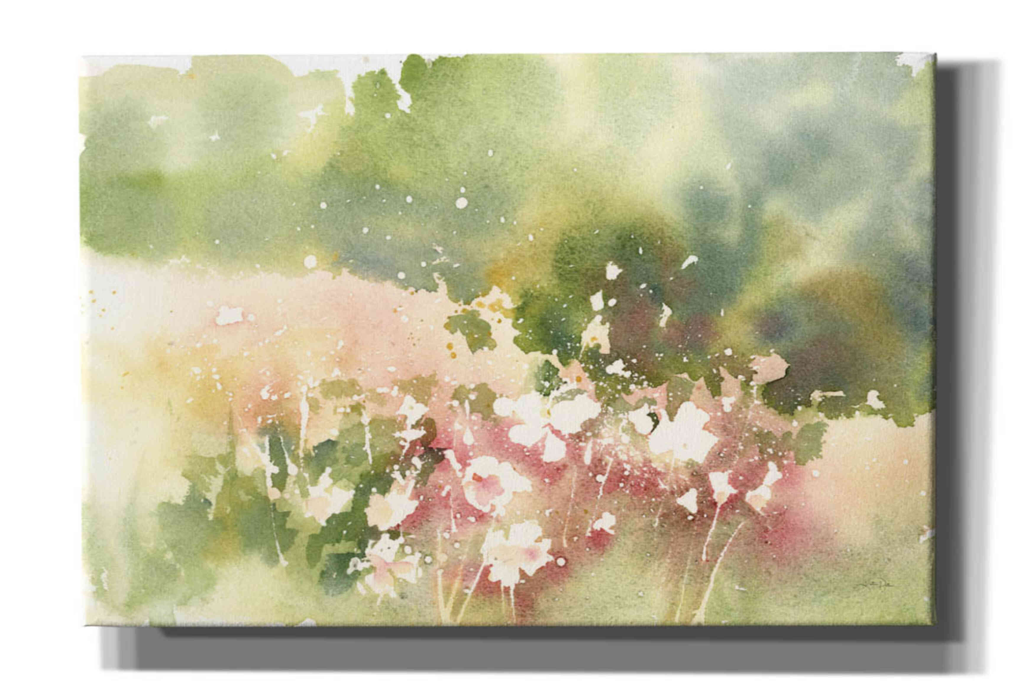 'Floral Field' by Katrina Pete, Giclee Canvas Wall Art
