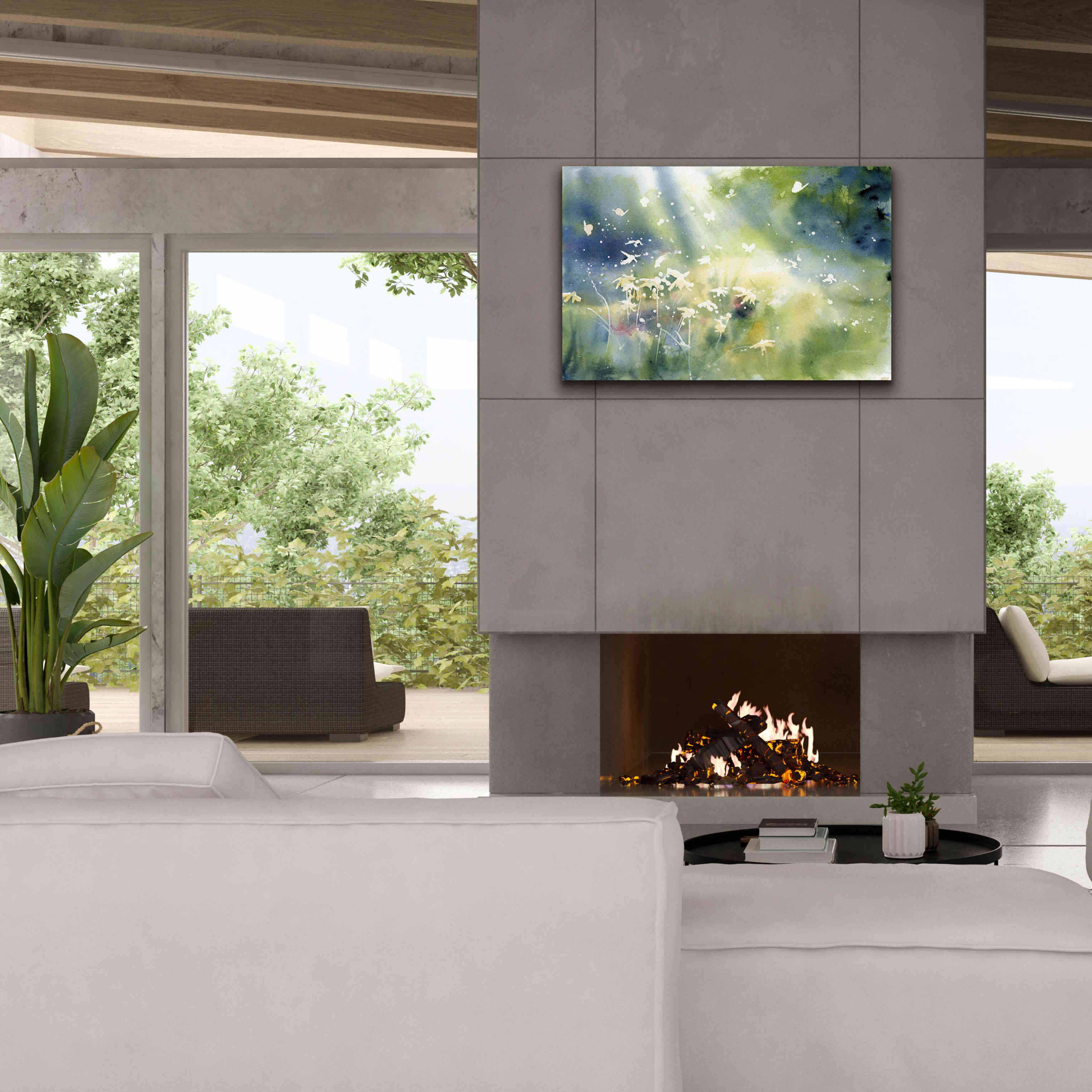 'Landscape Light' by Katrina Pete, Giclee Canvas Wall Art,40x26