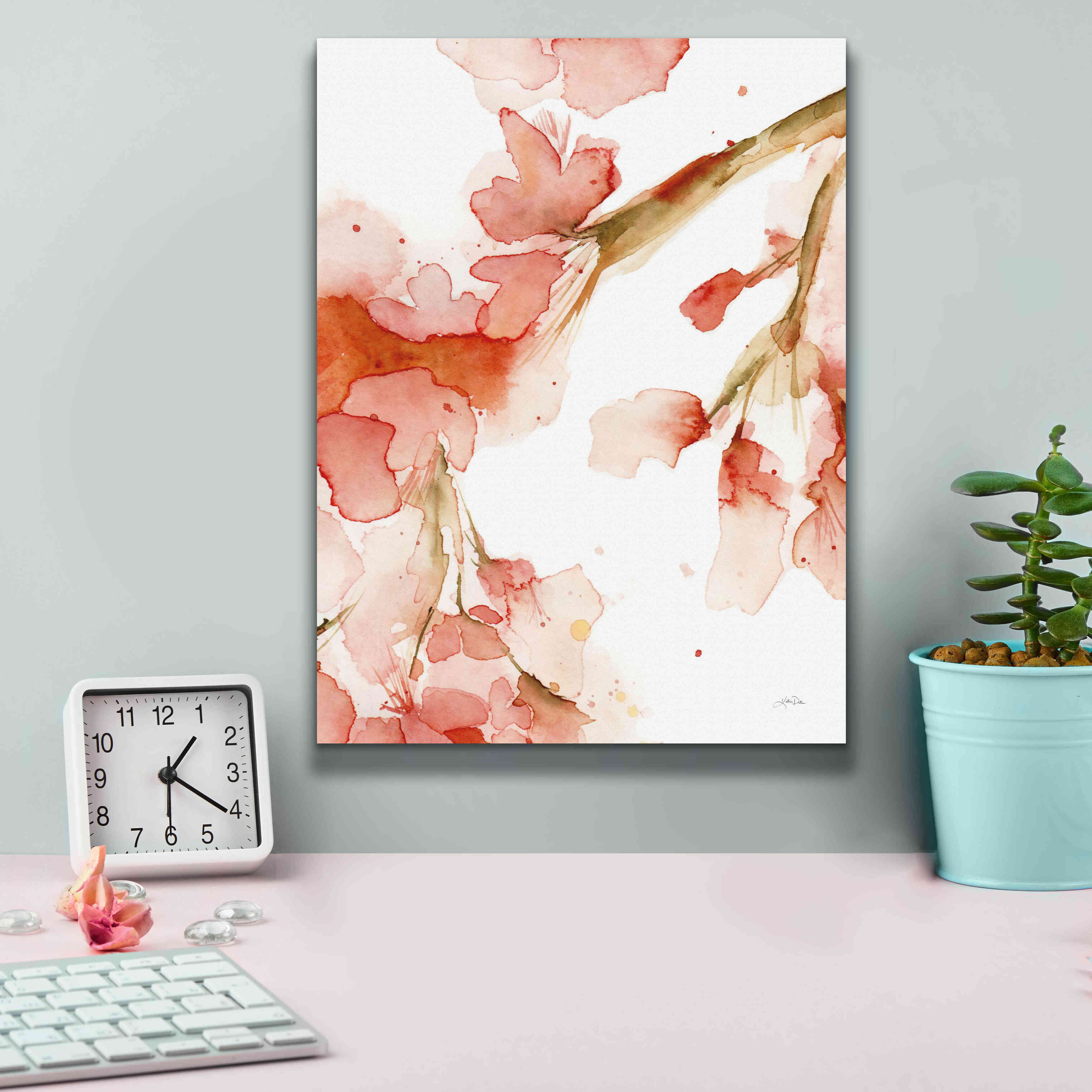 'Blossom I Crop' by Katrina Pete, Giclee Canvas Wall Art,12x16