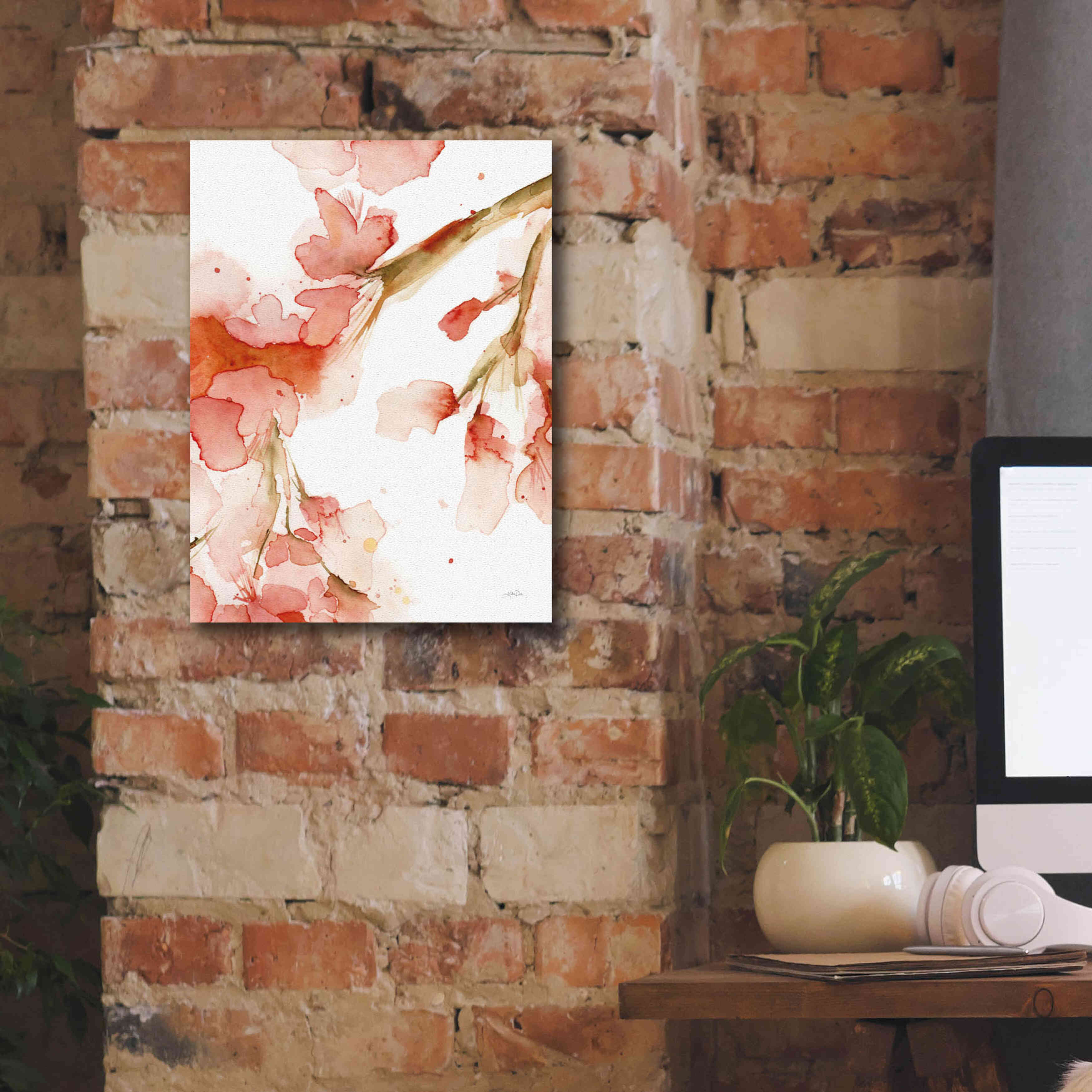 'Blossom I Crop' by Katrina Pete, Giclee Canvas Wall Art,12x16