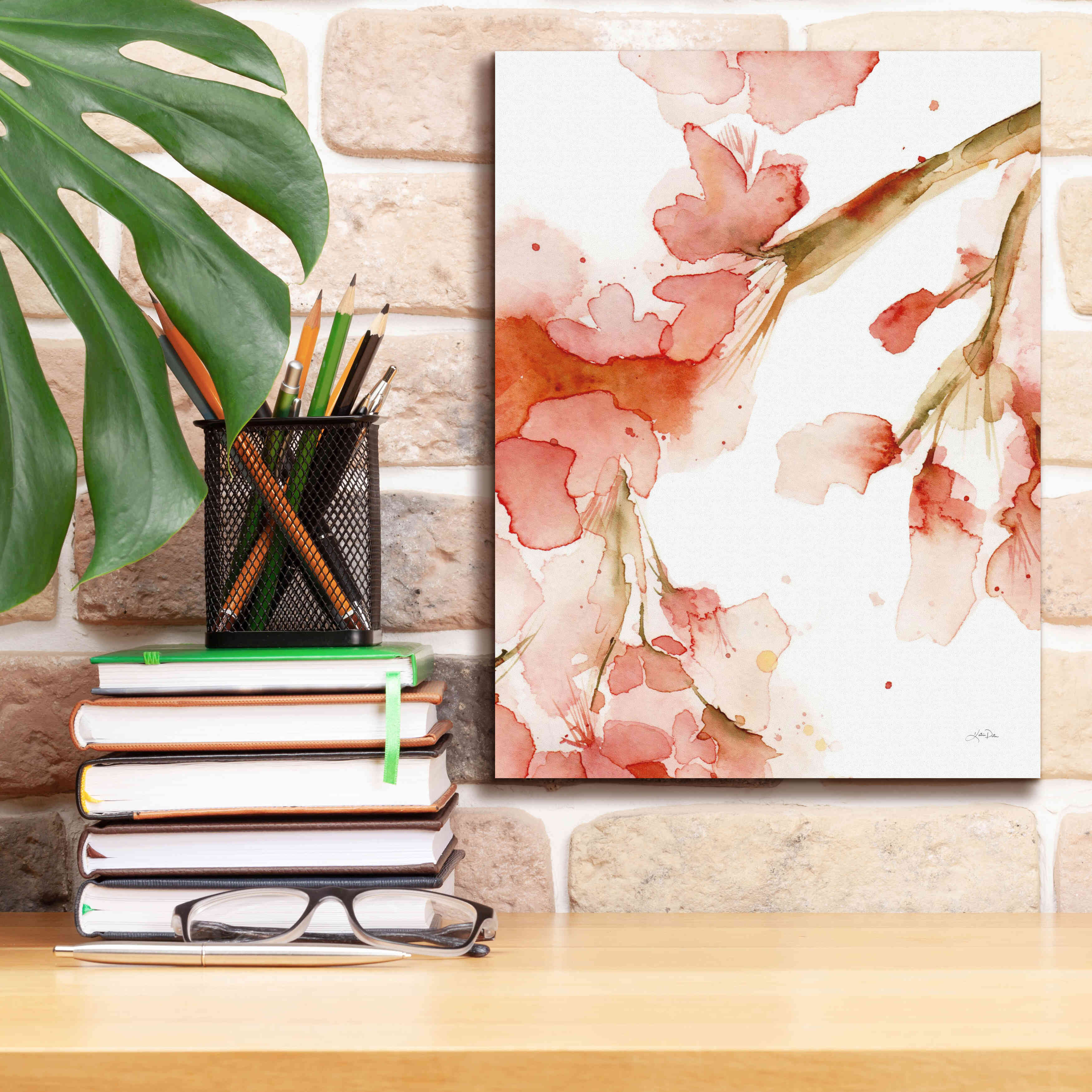 'Blossom I Crop' by Katrina Pete, Giclee Canvas Wall Art,12x16