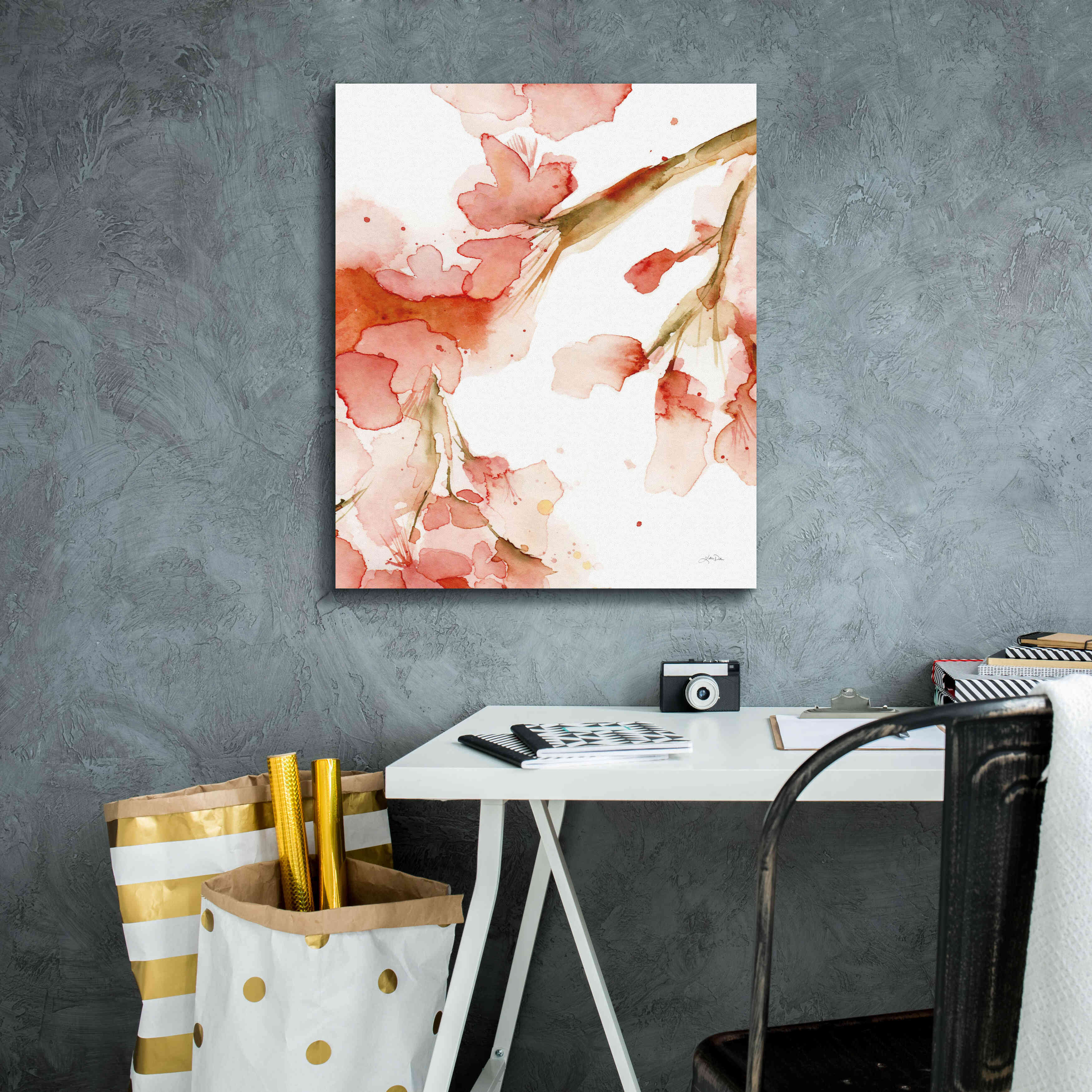 'Blossom I Crop' by Katrina Pete, Giclee Canvas Wall Art,20x24