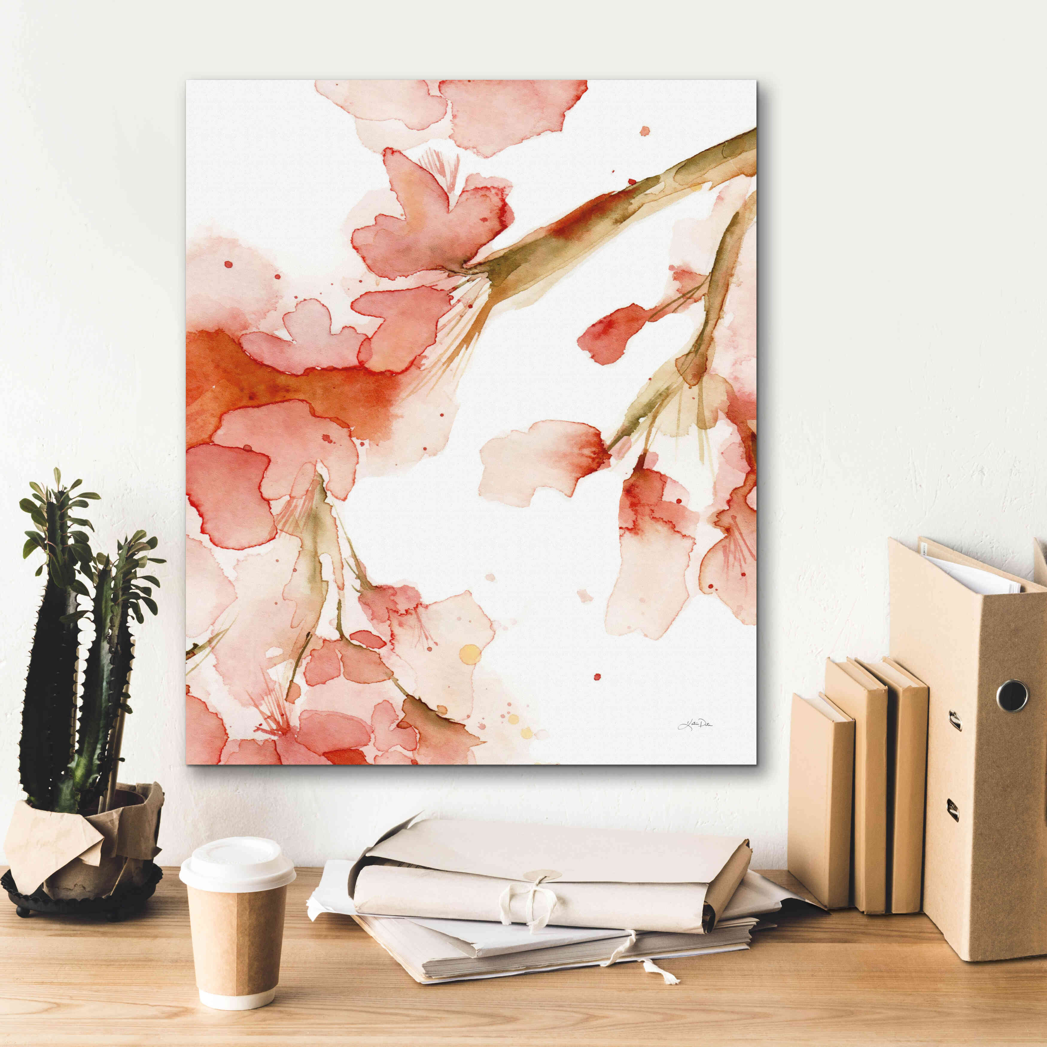 'Blossom I Crop' by Katrina Pete, Giclee Canvas Wall Art,20x24