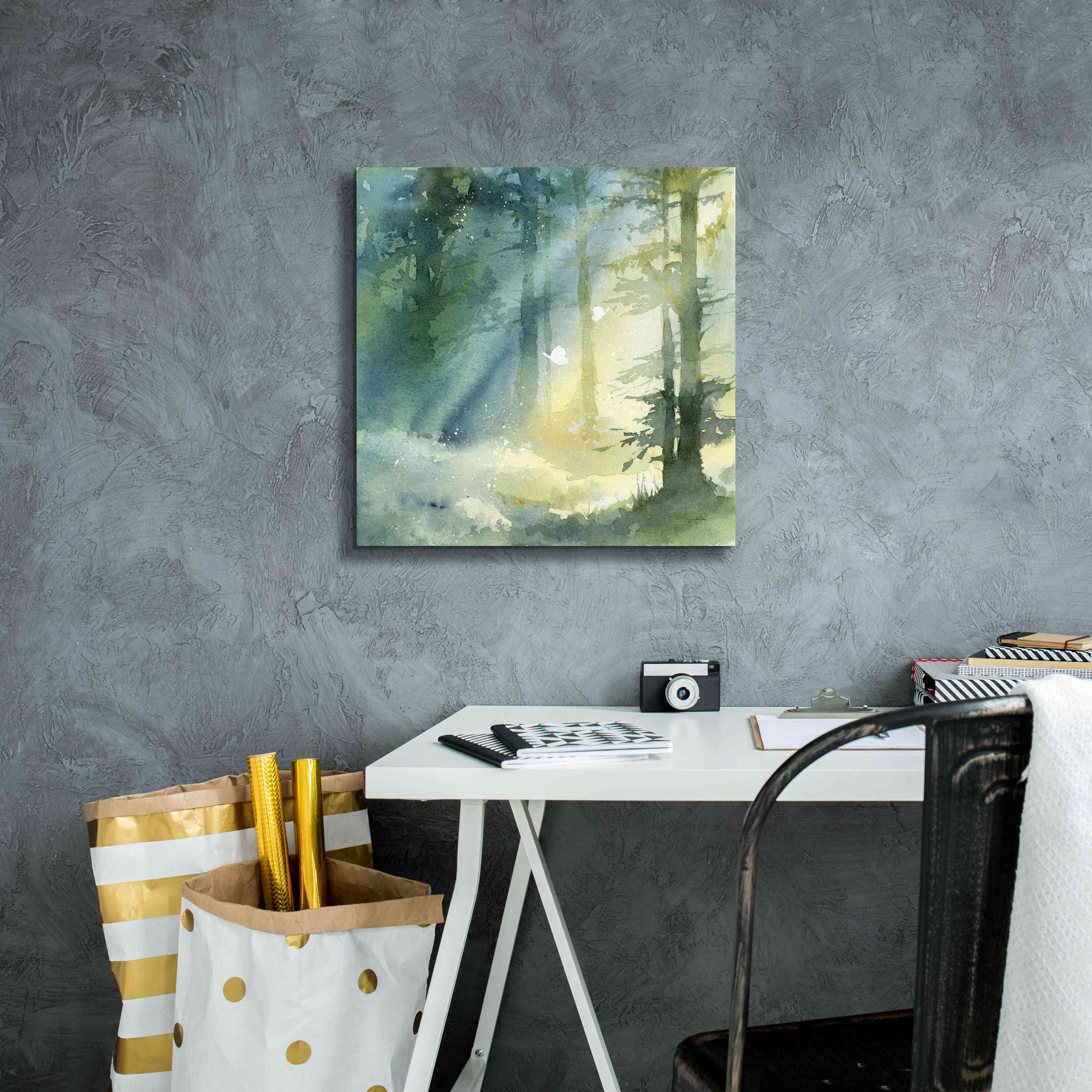 'Shady Grove' by Katrina Pete, Giclee Canvas Wall Art,18x18