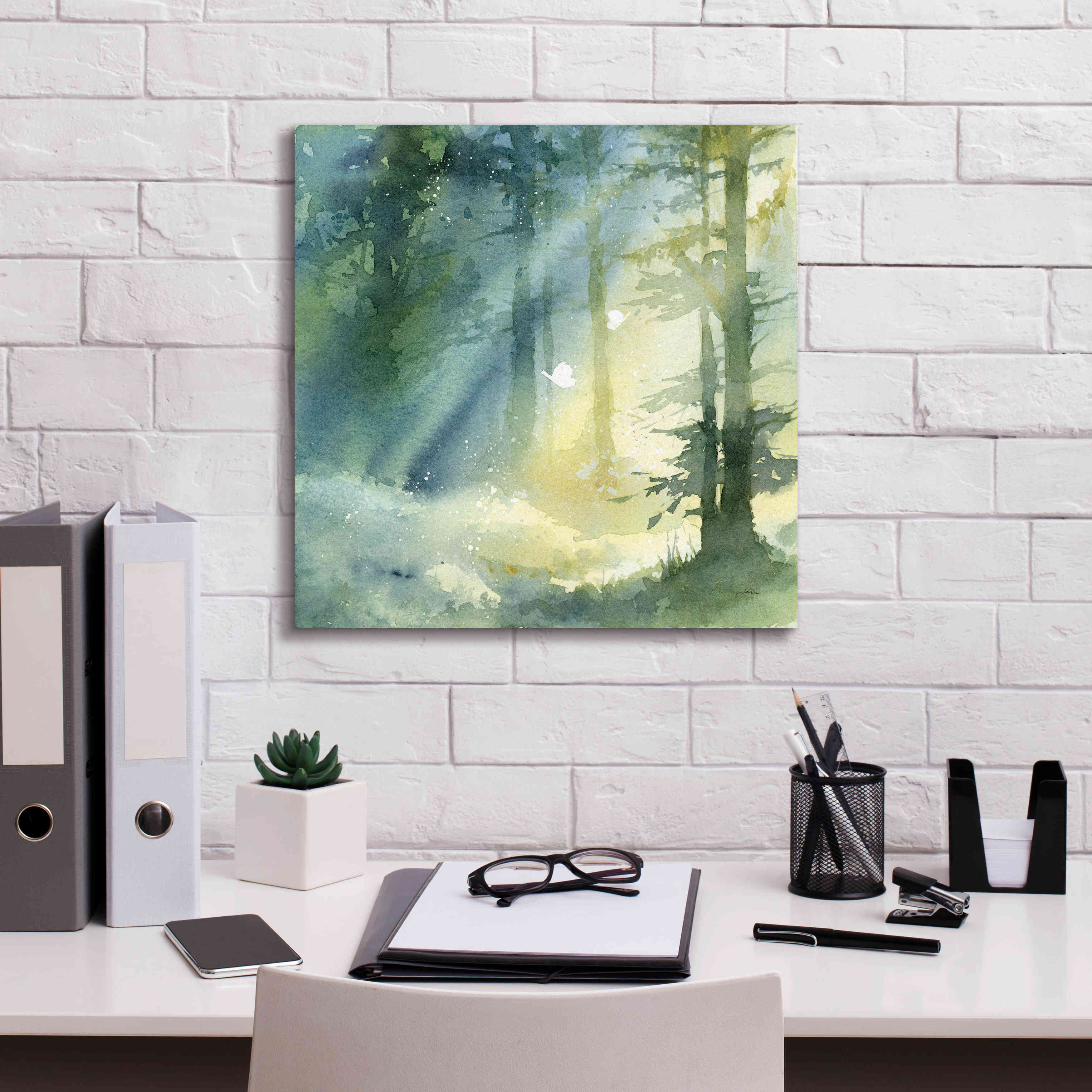 'Shady Grove' by Katrina Pete, Giclee Canvas Wall Art,18x18